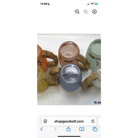 6 Vintage/Retired Circa Mid 1960’s. Pastel Mugs - Picture 8 of 8